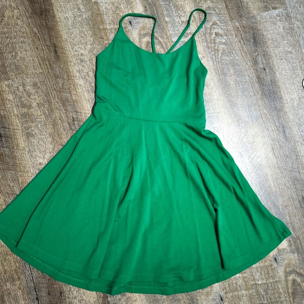 Forever 21 strappy back skater dress